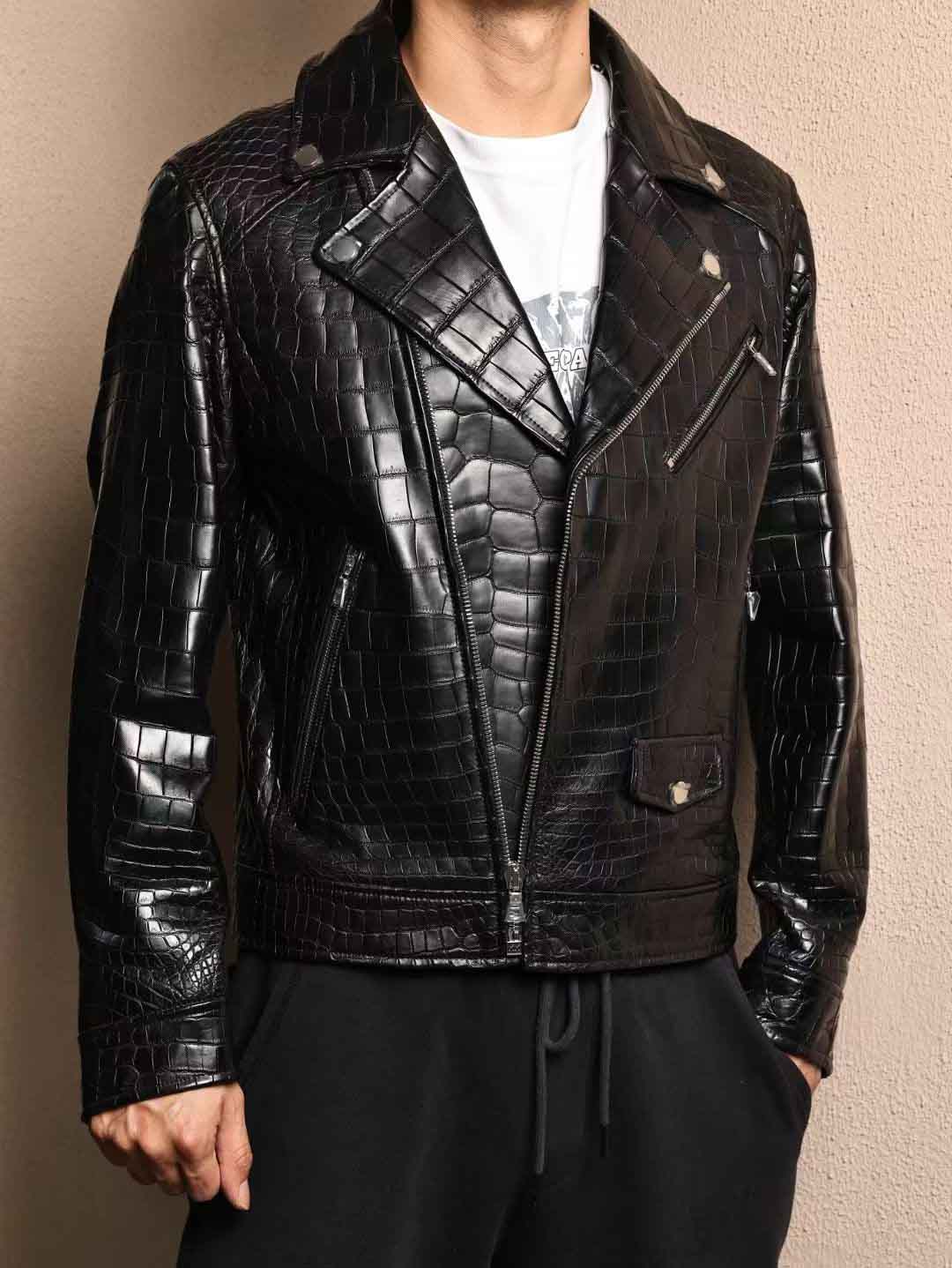 机车夹克尼罗鳄