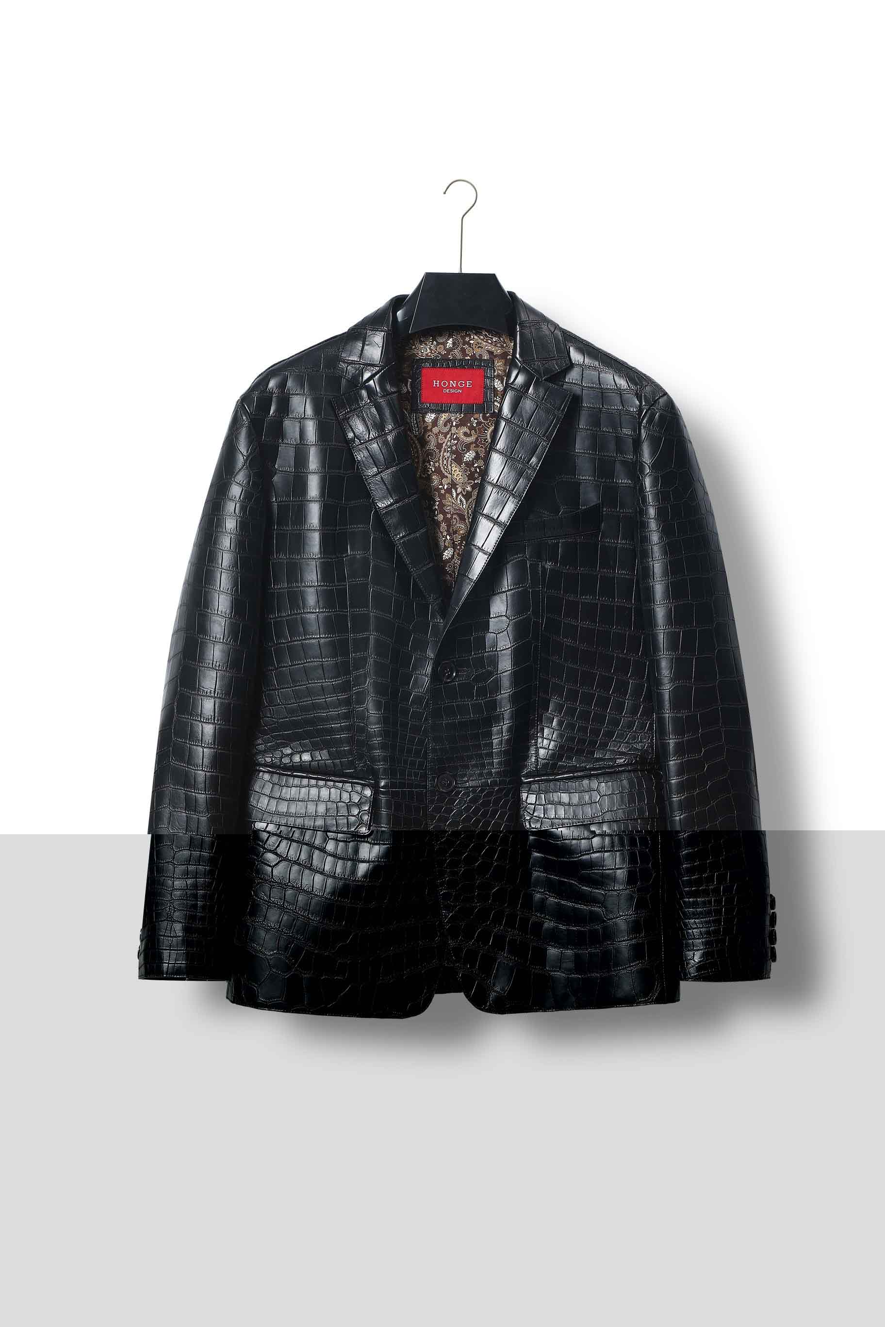 黑色西装DIY色彩